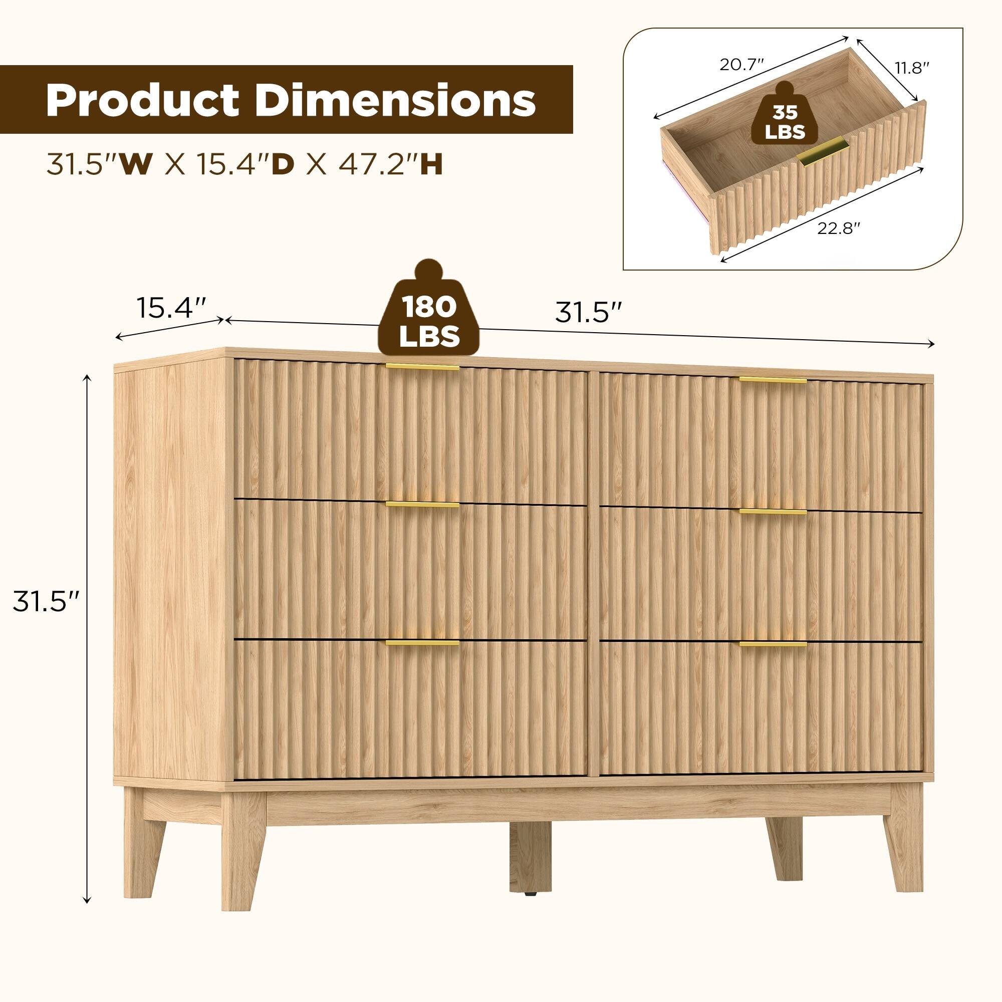 Product Dimensions  
31.5"W X 15.4"D X 47.2"H  

180 LBS  

35 LBS  

20.7"  
11.8"  
22.8"  
15.4"  
31.5"  
31.5"