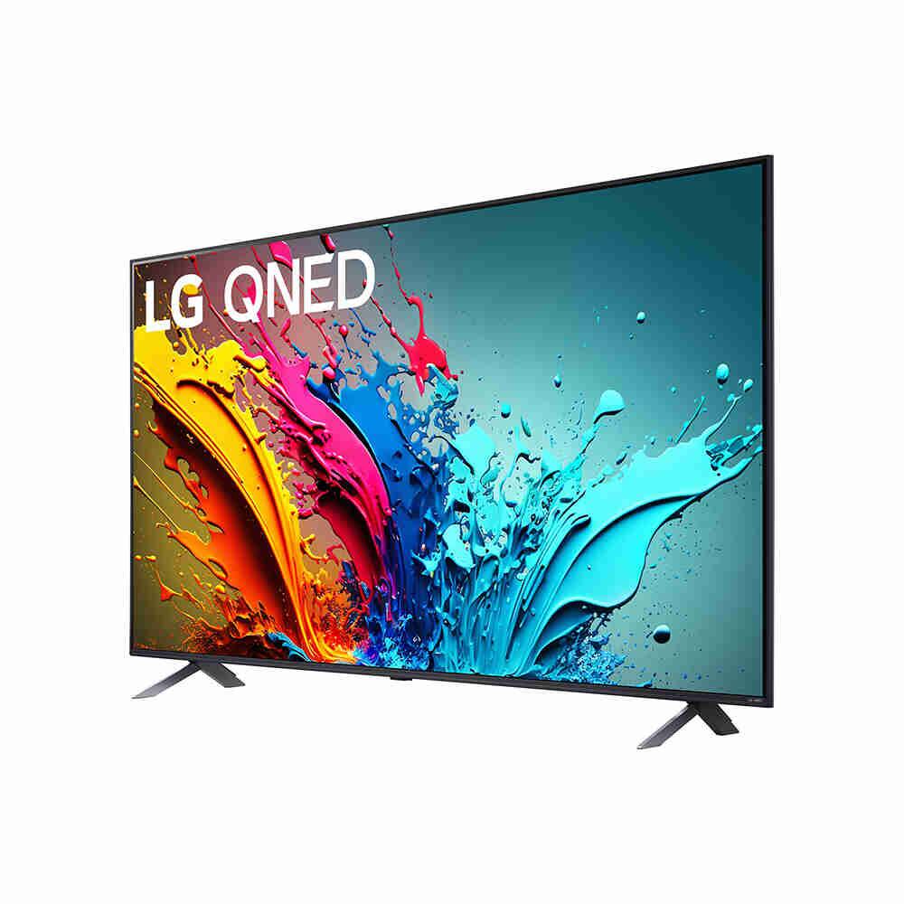 Left. LG - 65'' Class QNED 4K LED QNED85T Series Smart TV - Black.
