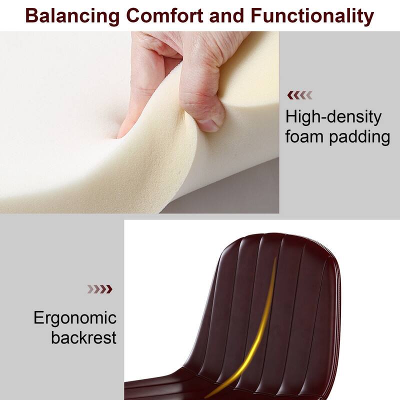 Balancing Comfort and Functionality

High-density foam padding

Ergonomic backrest