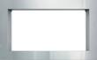 Sharp - 30" Trim Kit for Sharp SMC1585BS Microwave - Silver - Larger Front