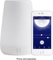 Hatch - Rest Smart Night Light and Sound Machine with Time-to-Rise - White - Front_Zoom