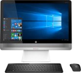 Front Zoom. HP - ENVY 23" Touch-Screen All-In-One Computer - 8GB Memory - 1TB Hard Drive - Silver.