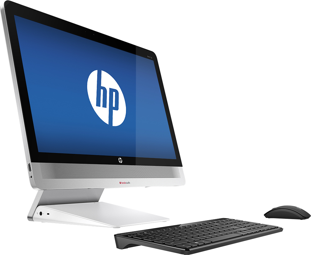 Best HP ENVY 23" Touch-Screen Computer 8GB Memory 1TB Silver 23-o014