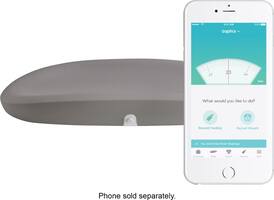 Hatch - Grow Smart Changing Pad and Scale - Gray - Angle_Zoom