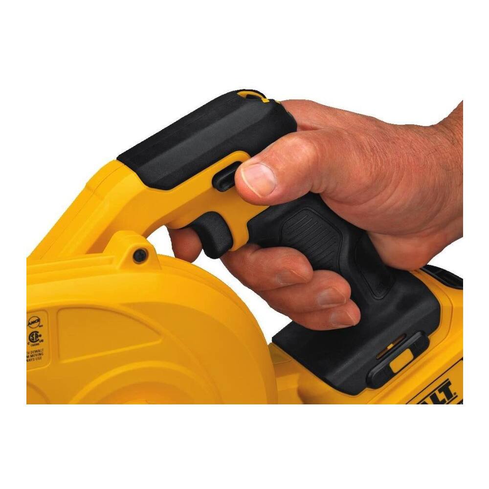 Left. Dewalt - DeWalt DCE100M1 20V Max Compact Jobsite Blower Kit.