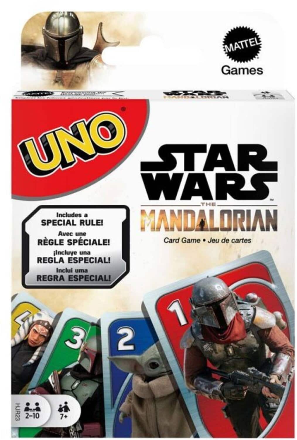 Mattel - Games - UNO Star Wars: The Mandalorian - GAMES (MISC) - Multicolor