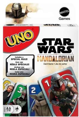 Mattel - Games - UNO Star Wars: The Mandalorian - GAMES (MISC) - Multicolor