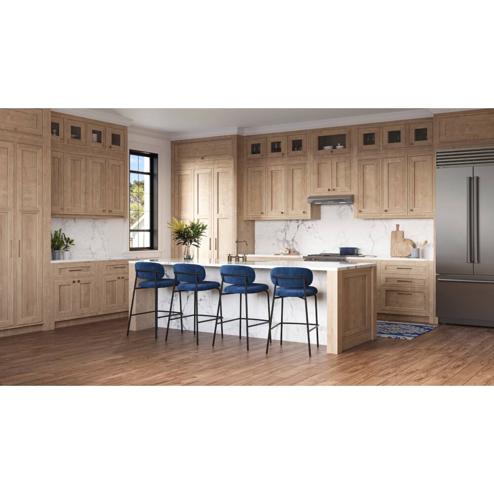 Alt View 12. Broan - Alta 30-Inch 490 MAX Blower CFM 1.0 Sones Range Hood - Stainless Steel.