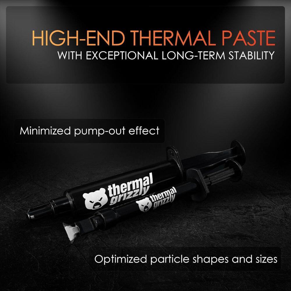 HIGH-END THERMAL PASTE WITH EXCEPTIONAL LONG-TERM STABILITY

Minimized pump-out effect

Optimized particle shapes and sizes