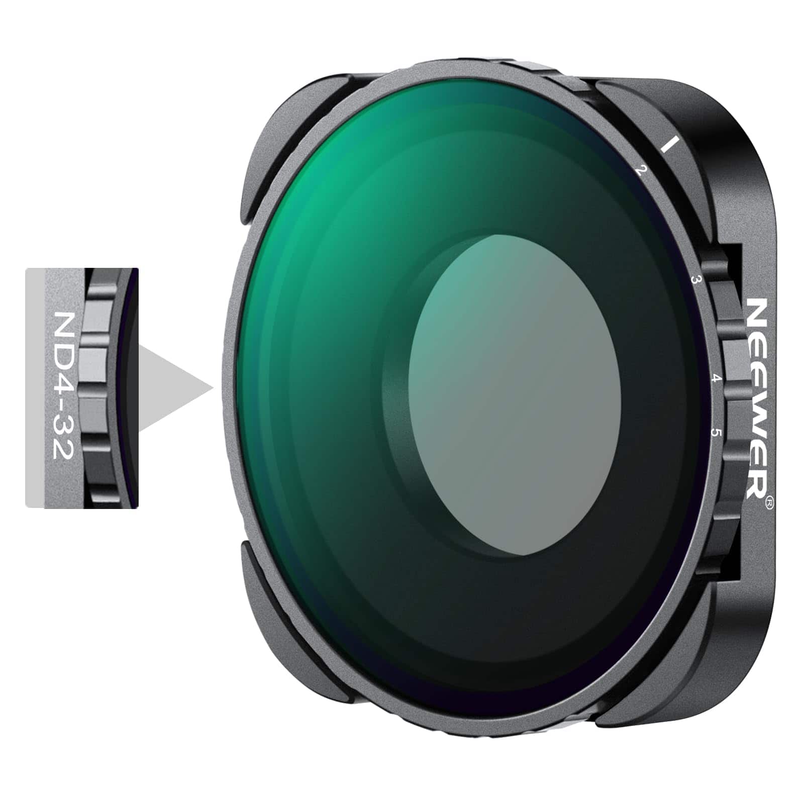 Neewer - GoPro 9-13 VND4-32, 2-5 Stops