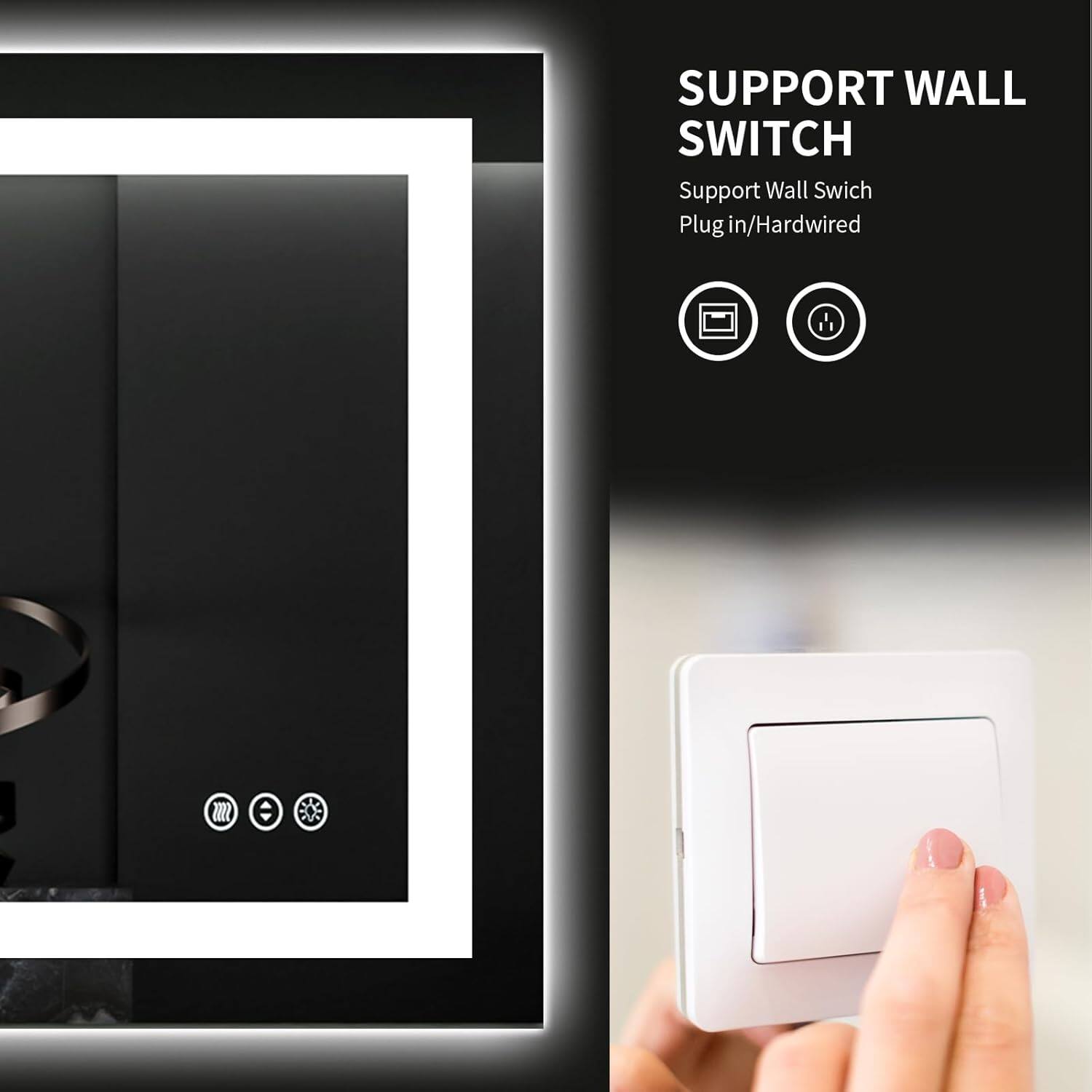 SUPPORT WALL SWITCH  
Support Wall Switch  
Plug in/Hardwired  

SUPPORT WALL SWITCH  
Support Wall Switch  
Plug in/Hardwired