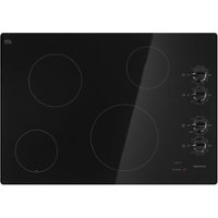 Amana - 30" Built-In Electric Cooktop - Black - Front_Zoom