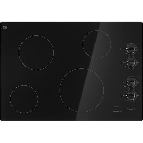 Black electric stove top deals
