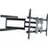 Front Standard. Diamond - Tilt & Swivel Articulation Wall Mount - Black.