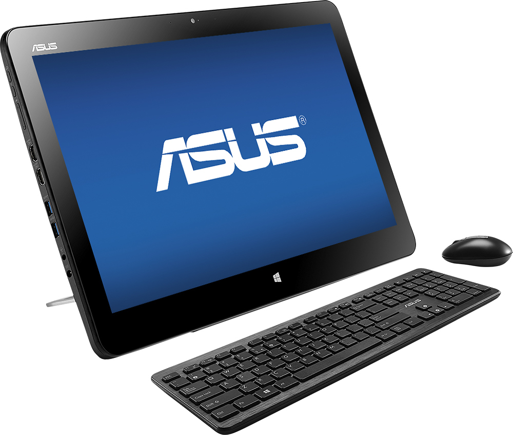 Best Buy Asus 19 5 Portable Touch Screen All In One Computer 8gb Memory 1tb Hard Drive Dark Grey Pt01 04