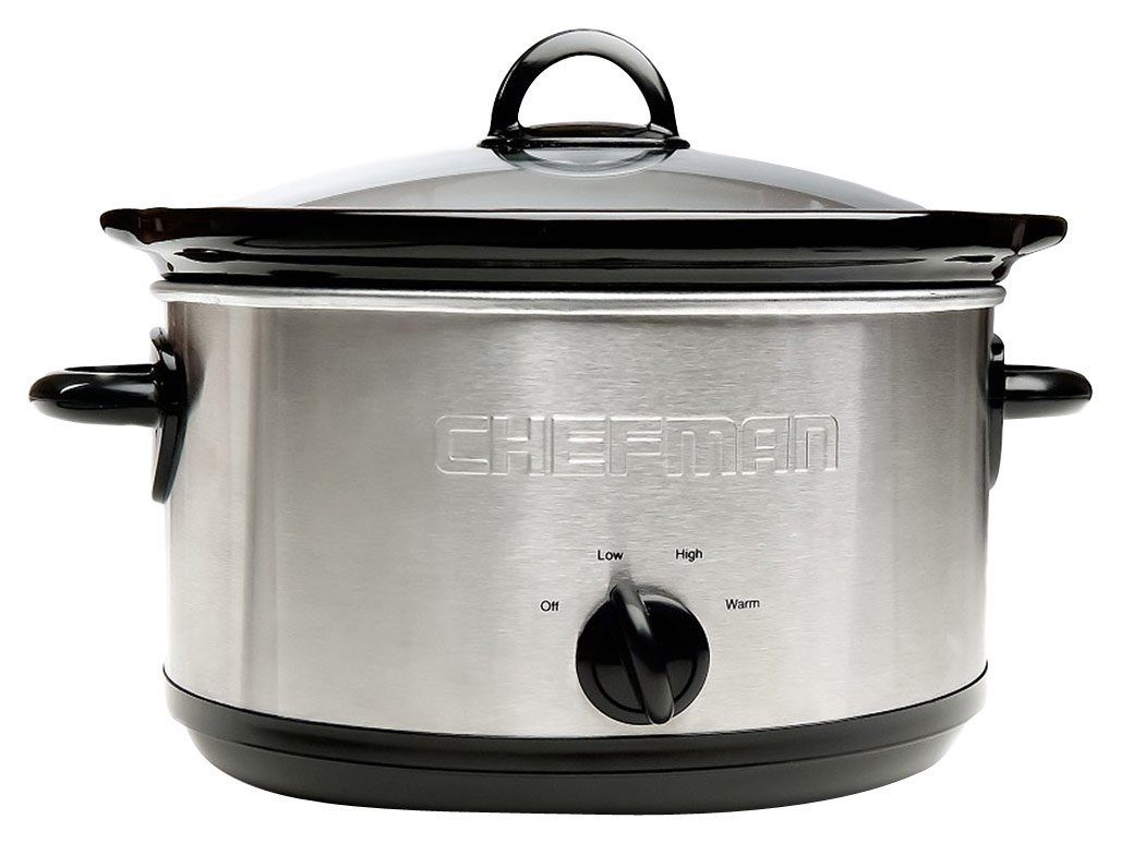 Cooks 6 Quart Slow Cooker 22345/22345C, Color: Stainless Steel