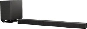 Sony - 7.1.2-Channel Soundbar with Wireless Subwoofer and Dolby Atmos - Black - Front_Zoom