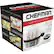 Angle. Chefman - Electric Egg Cooker - Black.