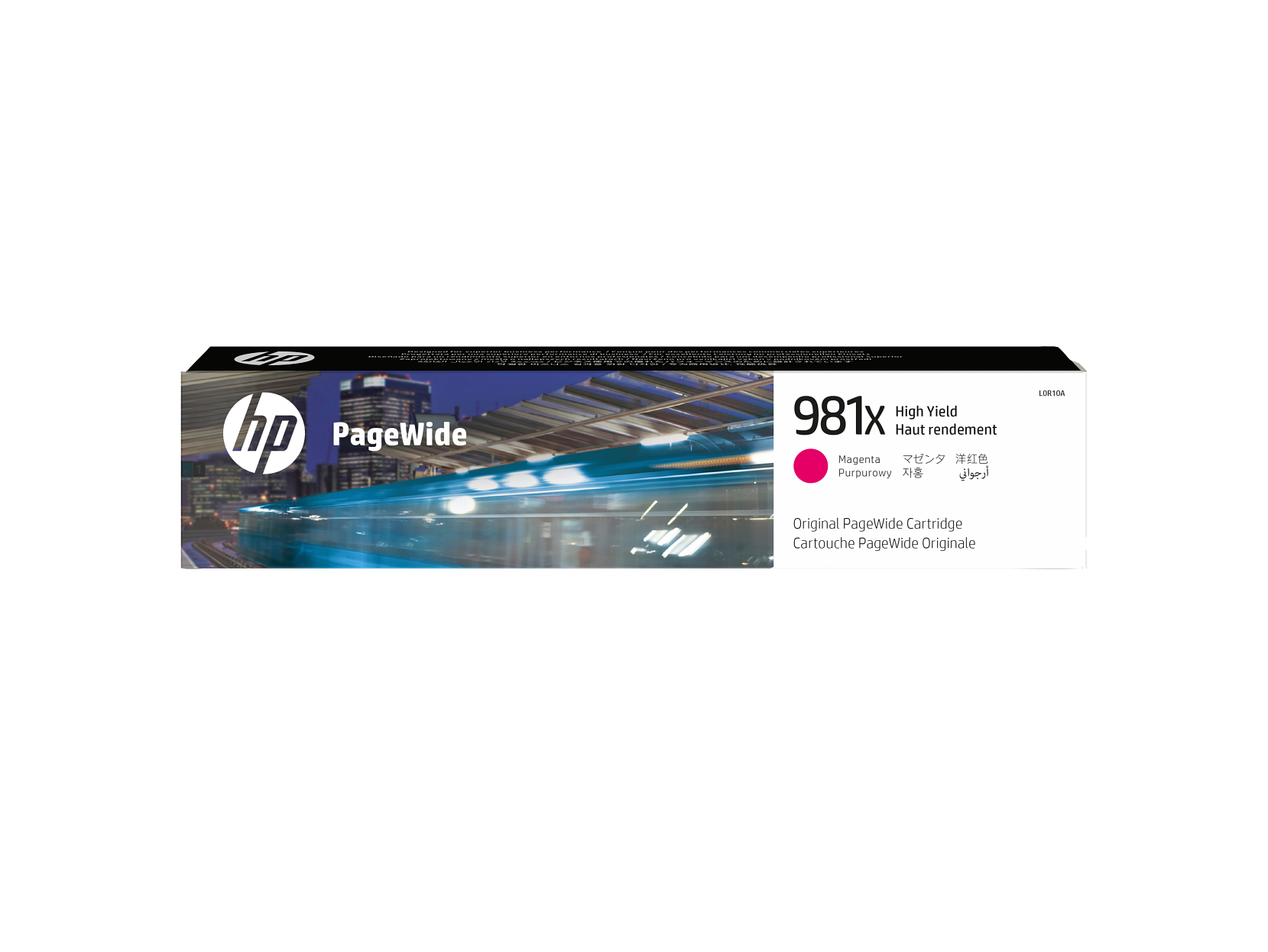 HP - 981X High Yield Magenta Original PageWide Cartridge, ~10,000 pages, L0R10A