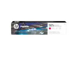 HP - 981X High Yield Magenta Original PageWide Cartridge, ~10,000 pages, L0R10A