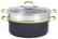 Front Standard. T-Fal - Balanced Living 7-Quart Oval Dutch Oven - Black.