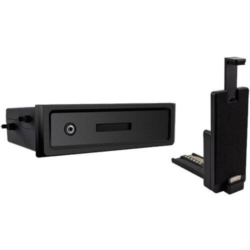 Front. Metra - Vehicle Mount for Radio - Black.