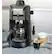 Alt View 12. Capresso - Steam PRO 4-Cup Coffee Maker and Espresso Machine with Milk Frother - Black/Stainless Steel.