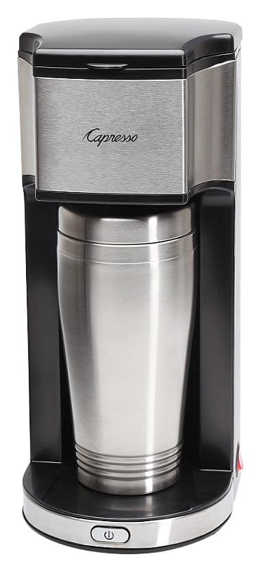 Customer Reviews: Capresso On-the-go Personal Coffee Maker Stainless 