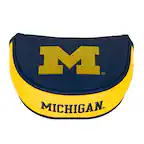 Front. WinCraft - Michigan Wolverines Mallet Putter Cover - Multicolor.