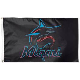 WinCraft - Miami Marlins 3' x 5' Logo One-Sided Flag - Multicolor