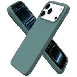 Ornarto - Designed for iPhone 17 Pro Max Case 6.9", Liquid Silicone Soft Gel Shockproof Protective Case - Pine Green