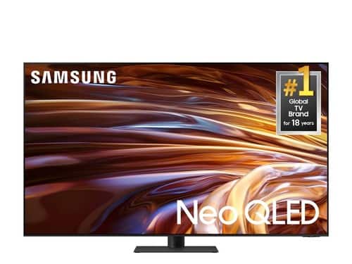 Samsung - QN95D QN75QN95DAF 75 Inches 4K Smart LED TV - Titan Black, Graphite Black - 2024 - UHD - 3840 x 2160 Resolution - High D