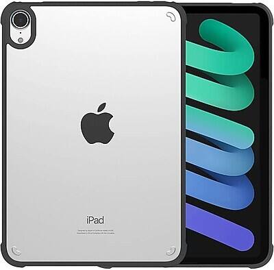 Alt View 2. SaharaCase - iPad mini A17 Pro & 6th Generation 2021 Protection Bundle, Hybrid-Flex Case with Tempered Glass - Clear.
