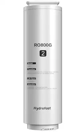 RO800G 2
Model
UHF03
Function
Intercepts dissolved solids, including heavy metal ions, and microorganisms such as coliform bacteria.
Life Span
≤24 months
Attention
1. Applicable to municipal tap water
2. Applicable water temperature 5-38°C/41-100.4°F
Hydrofast