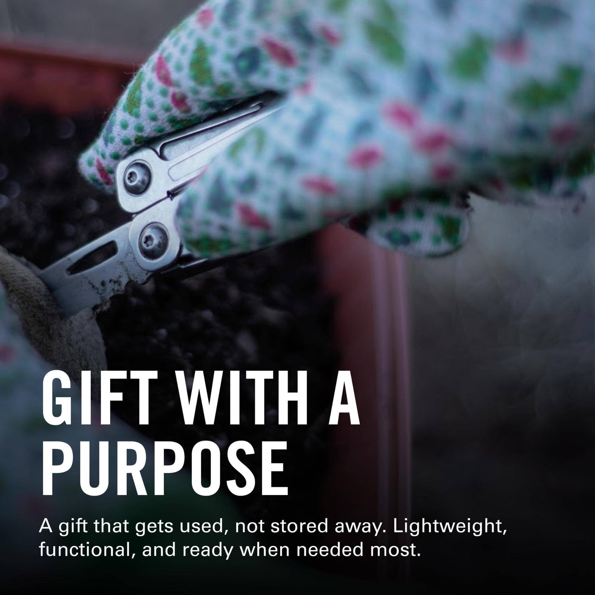 GIFT WITH A PURPOSE  
A gift that gets used, not stored away. Lightweight, functional, and ready when needed most.
