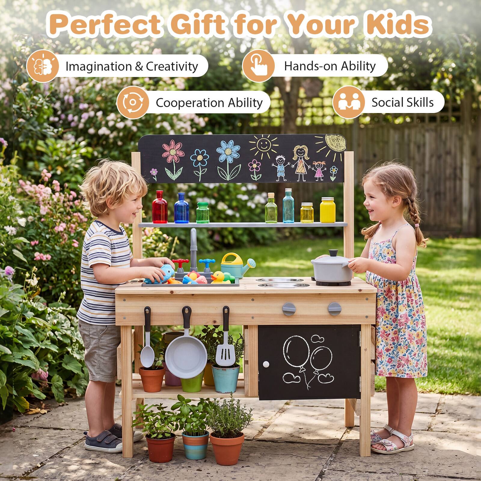 Perfect Gift for Your Kids

- Imagination & Creativity
- Hands-on Ability
- Cooperation Ability
- Social Skills