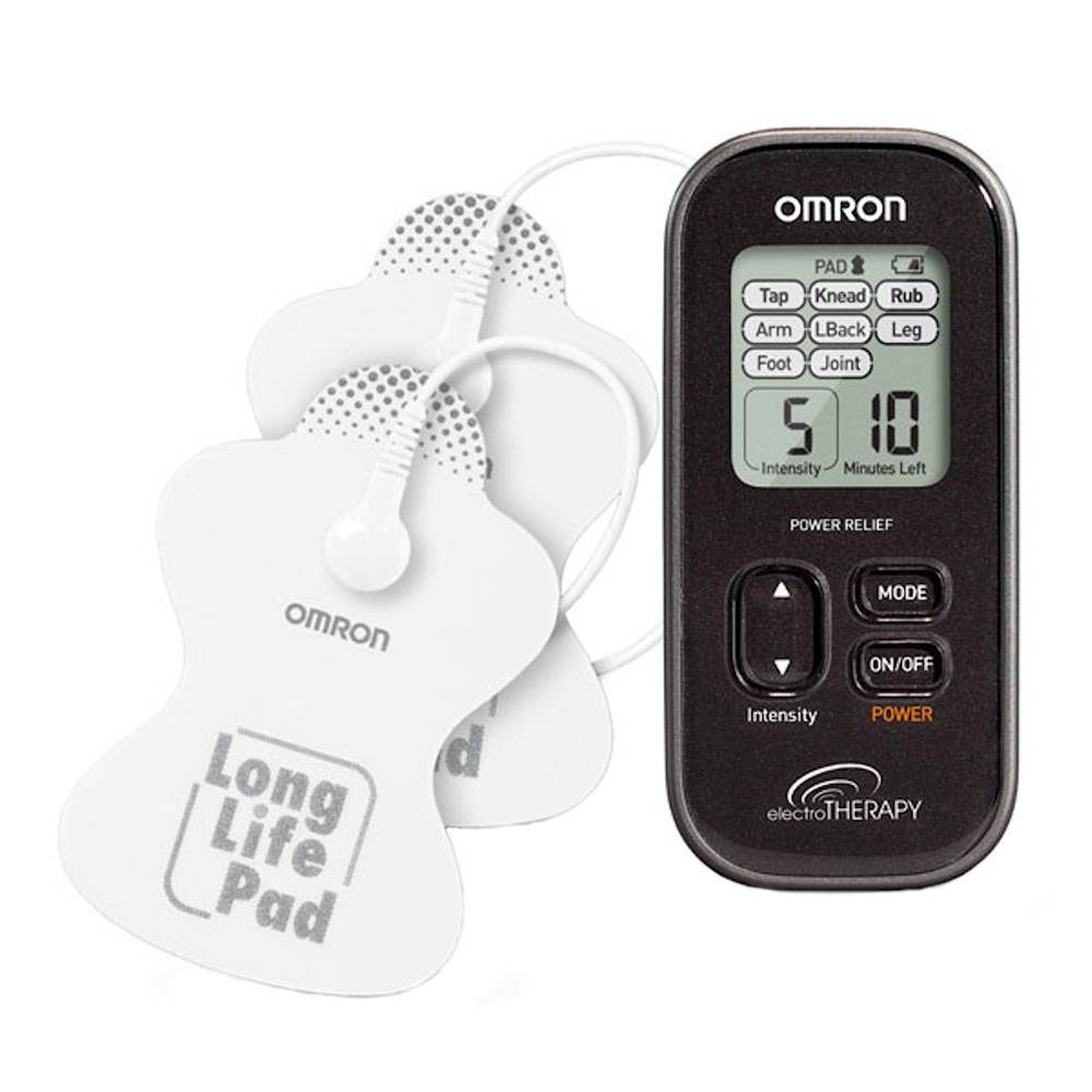 Best Buy: Omron ElectroTHERAPY Max Power Relief TENS Unit Black/White  814103021837