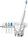 Angle. Philips Sonicare - DiamondClean Smart 9500 Rechargeable Toothbrush - White.