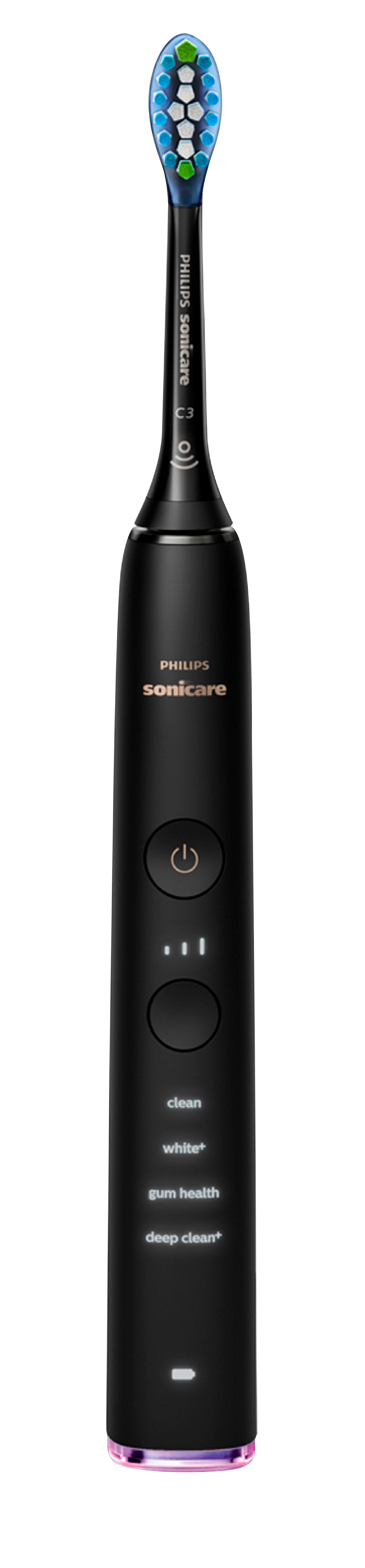 Angle View: Philips Sonicare - DiamondClean Smart 9300 Rechargeable Toothbrush - Black
