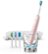 Angle Zoom. Philips Sonicare - DiamondClean Smart 9500 Rechargeable Toothbrush - Pink.