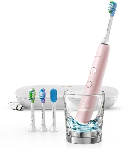 Philips Sonicare - DiamondClean Smart 9500 Rechargeable Toothbrush - Pink