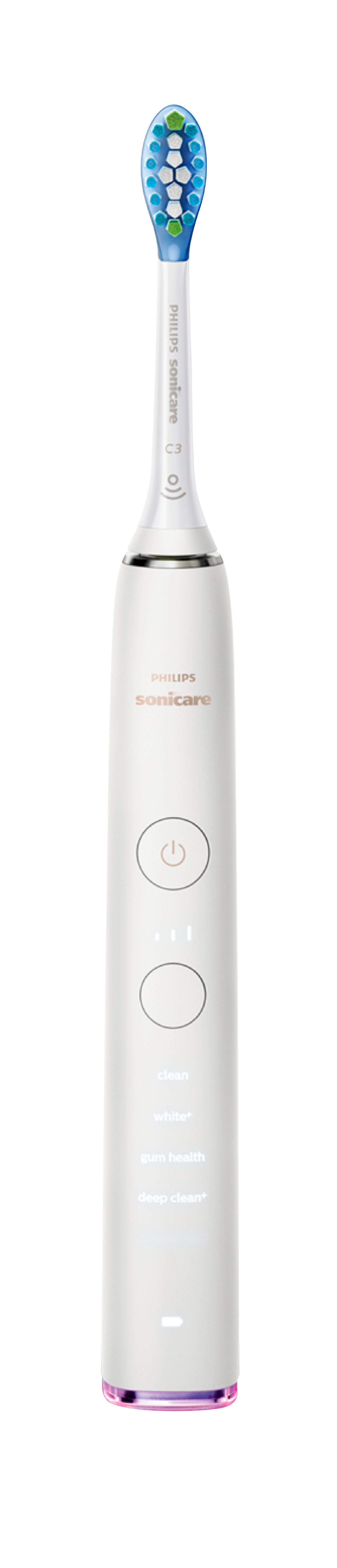 Angle View: Philips Sonicare - DiamondClean Smart 9300 Rechargeable Toothbrush - White