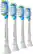 Angle. Philips Sonicare - Premium Plaque Control Brush Heads (4-Pack) - White.
