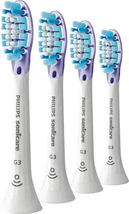 Angle. Philips Sonicare - Premium Gum Care Brush Heads (4-Pack) - White.