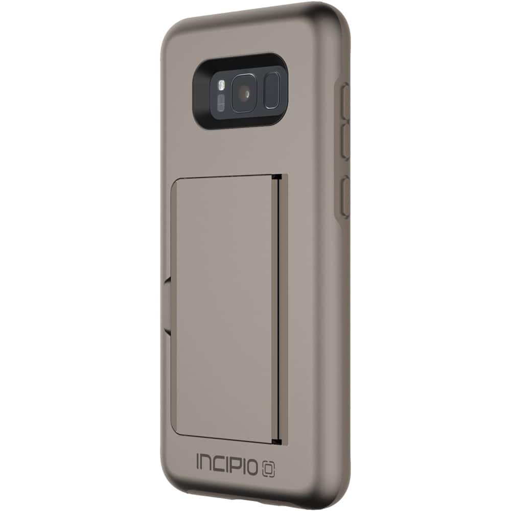 Best Buy Incipio STOWAWAY Case for Samsung Galaxy S8+ Sand SA846SND