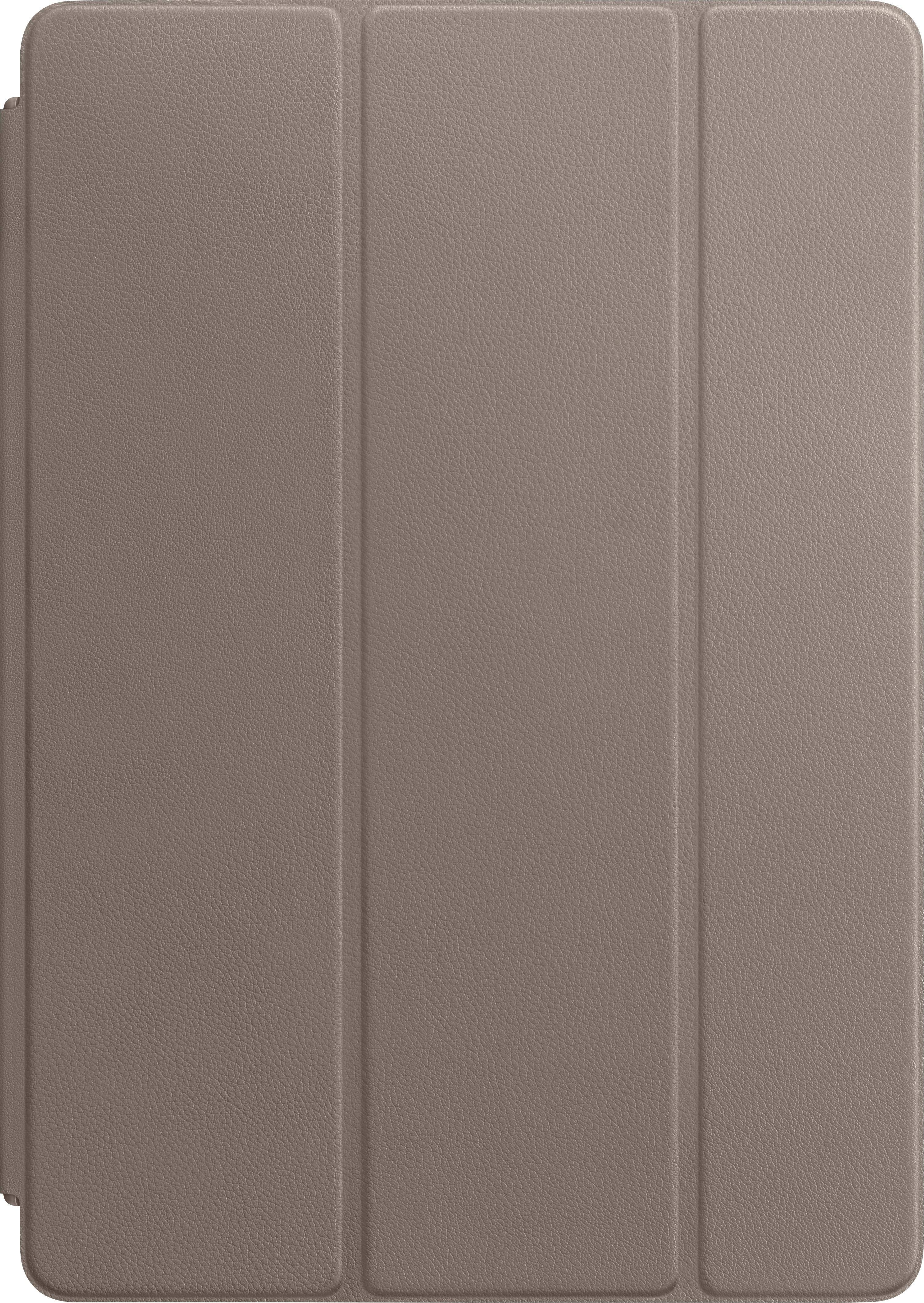 Apple - Leather Smart Cover for 10.5-inch iPad Pro - Taupe - Larger Front