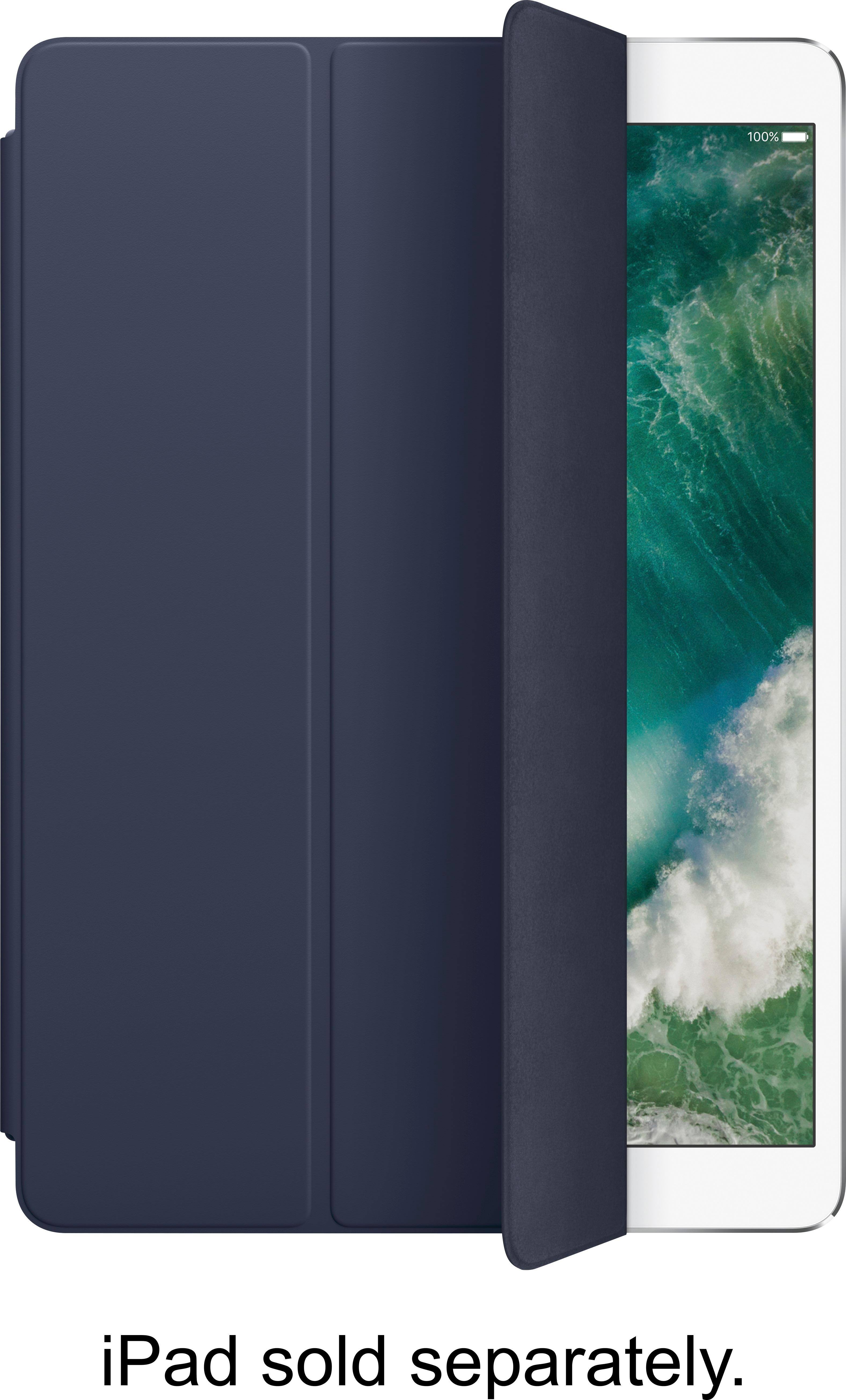 Angle. Apple - Smart Cover for 10.5-inch iPad Pro - Midnight Blue.