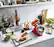 Alt View Zoom 16. KitchenAid - KSM3311XHT Artisan Mini Tilt-Head Stand Mixer - Hot sauce.