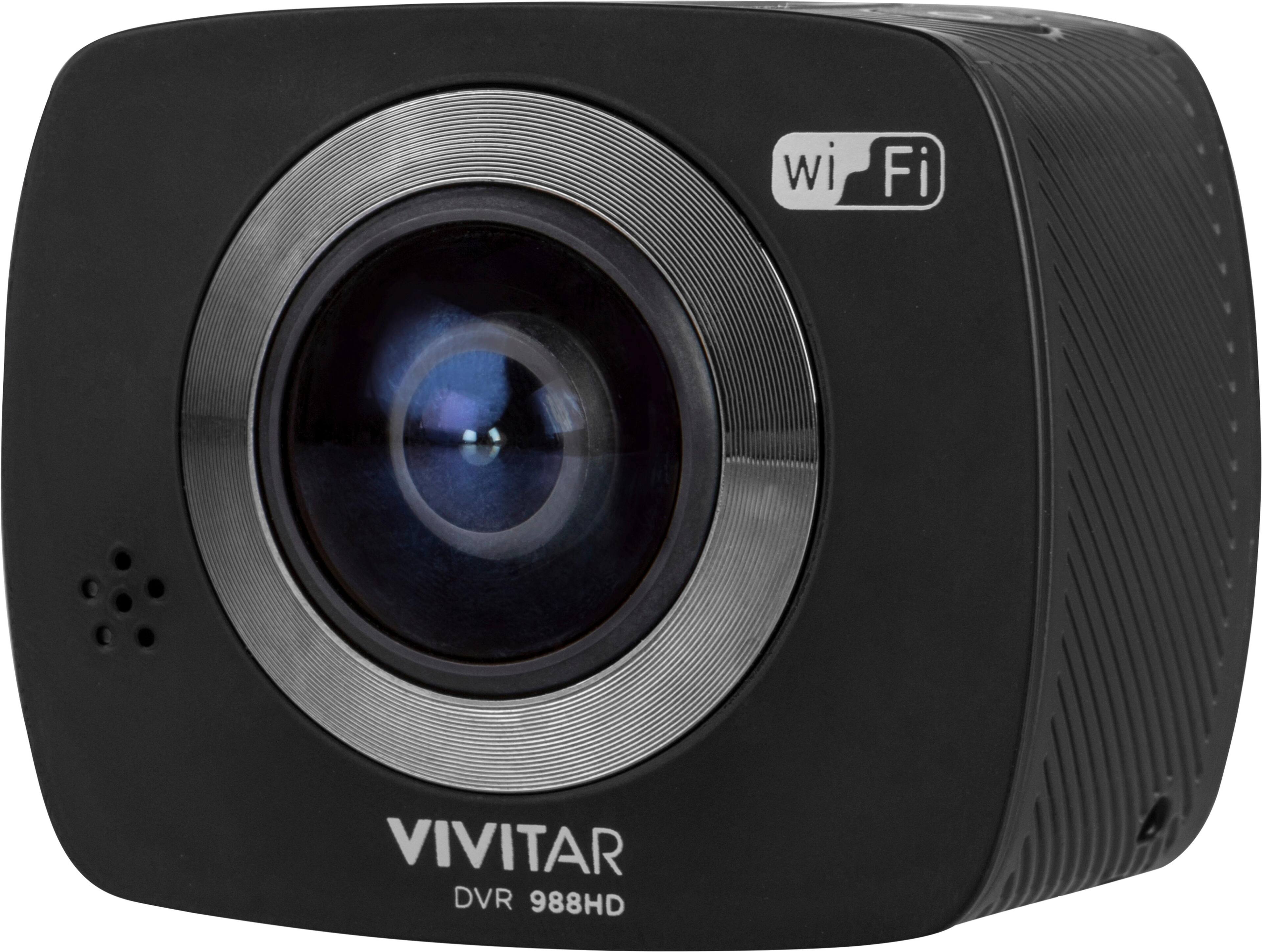 Vivitar - 360 Degree Action Camera - Black - Angle