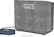 Left. iHome - FM Dual-Alarm Clock Radio - Gray.
